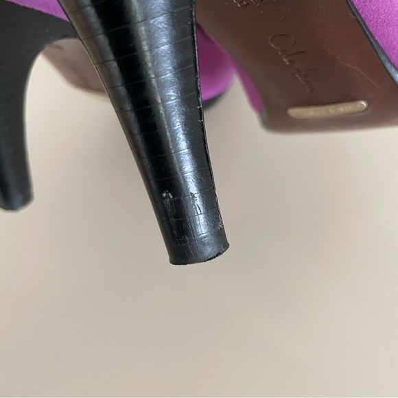 Cole Haan | Purple Suede Pumps - women’s 6.5 - Picture 5 of 9